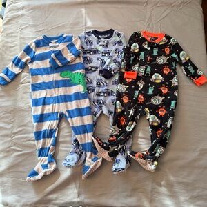 Simply Joy Kids One Piece Pajama Set of 3